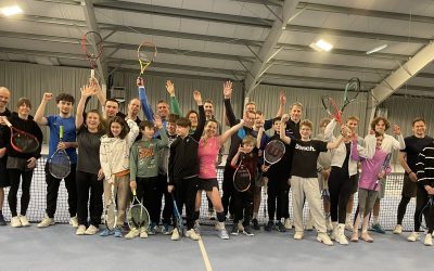 Winter-Tennis-Spaß beim TC Haibach